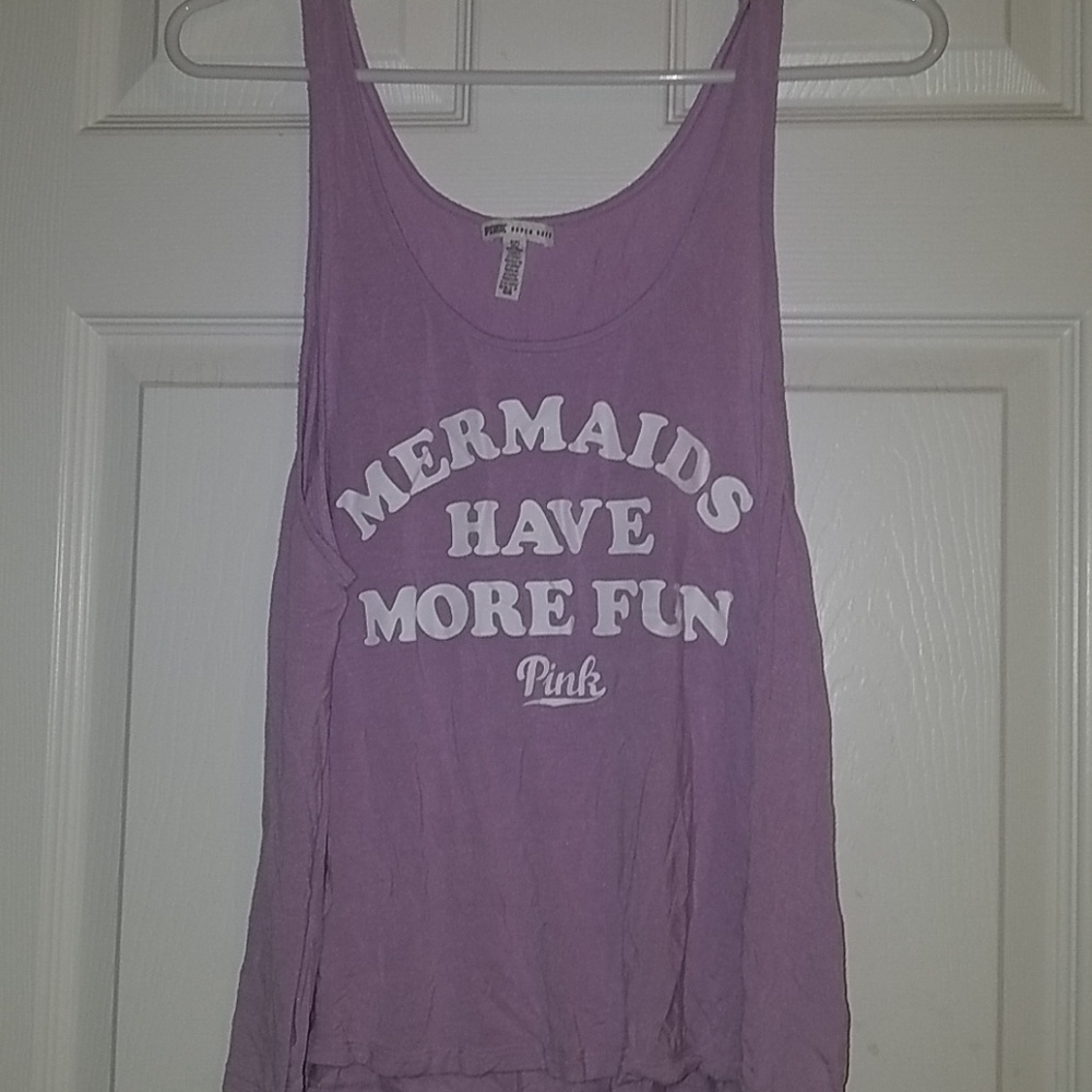 Lavender "Mermaids Have More Fun" Tank